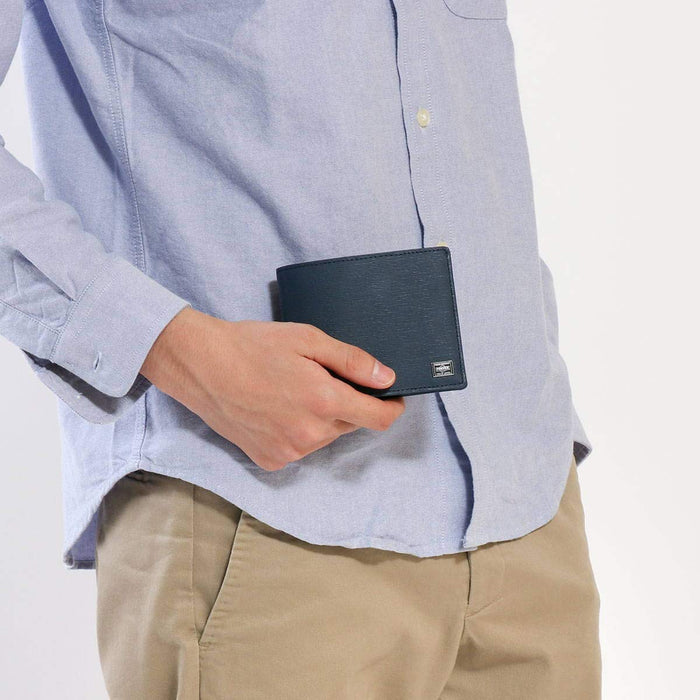 Yoshida Bag PORTER CURRENT WALLET 052-02204 Navy MADE IN JAPAN W115xH90xD25mm_3
