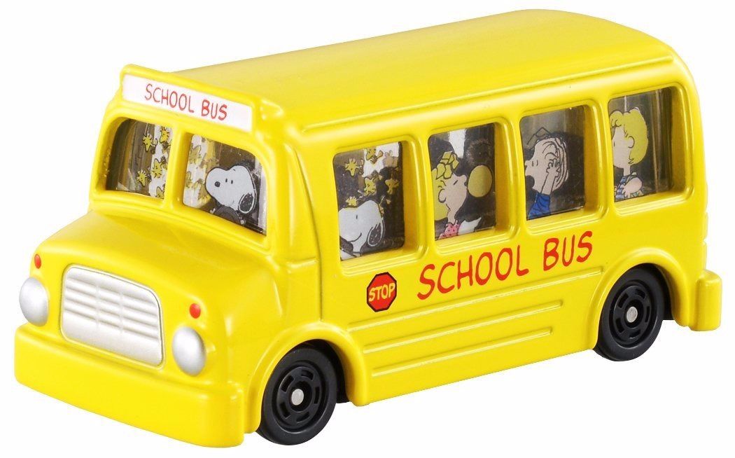 TAKARA TOMY Dream TOMICA No.154 SNOOPY SCHOOL BUS from Japan_1