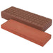 Naniwa Kenma Whetstones Chocolate Shape QC-0011 #1000 Aluminum Brown NEW_1