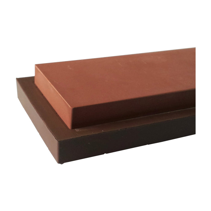 Naniwa Kenma Whetstones Chocolate Shape QC-0011 #1000 Aluminum Brown NEW_4