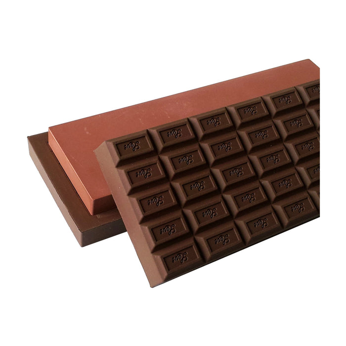 Naniwa Kenma Whetstones Chocolate Shape QC-0011 #1000 Aluminum Brown NEW_5