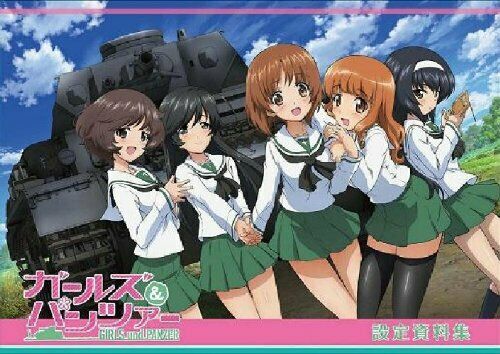 Movic Girls und Panzer Setting Documents Collection (Art Book) NEW from Japan_1