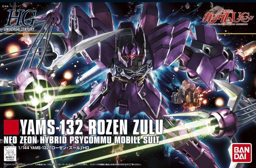 BANDAI HGUC 1/144 YAMS-132 ROZEN ZULU Plastic Model Kit Gundam UC from Japan_1