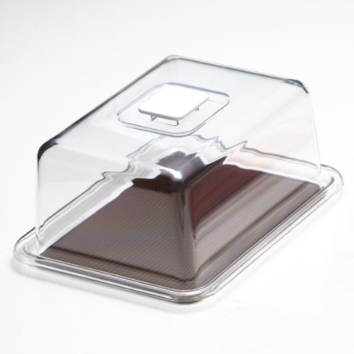 Akebono industry Cake Hood Square Cake Storage Cover Extra Large Clear MT-1102_1