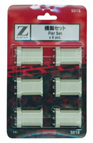 Rokuhan Z Scale Pier Set (6pcs.) NEW from Japan_1