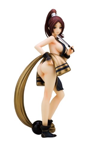 SkyTube The King of Fighters Shiranui Mai Black ver. 1/6 Scale Figure from Japan_1