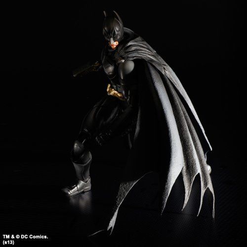Square Enix THE DARK KNIGHT TRILOGY Play Arts Kai Batman Figure NEW from Japan_5