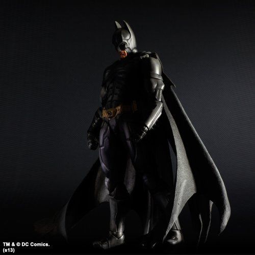 Square Enix THE DARK KNIGHT TRILOGY Play Arts Kai Batman Figure NEW from Japan_6