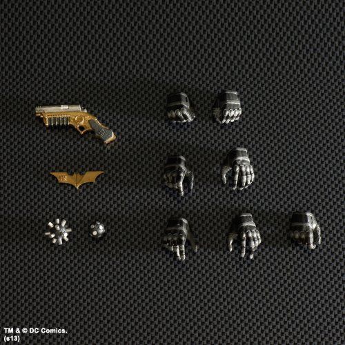 Square Enix THE DARK KNIGHT TRILOGY Play Arts Kai Batman Figure NEW from Japan_7