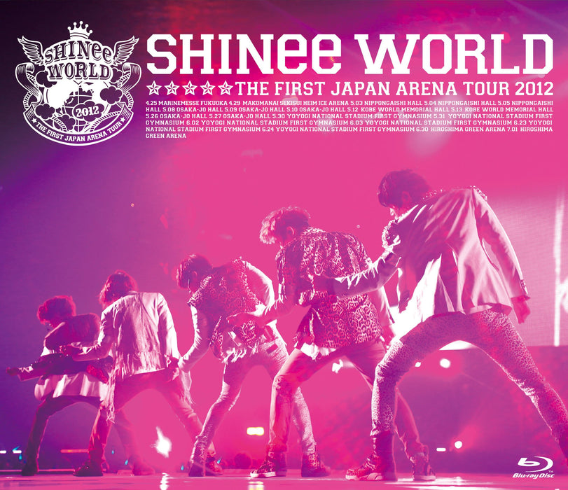SHINee WORLD THE FIRST JAPAN ARENA TOUR 2012 Blu-ray TOXF-5771 Standard Edition_1