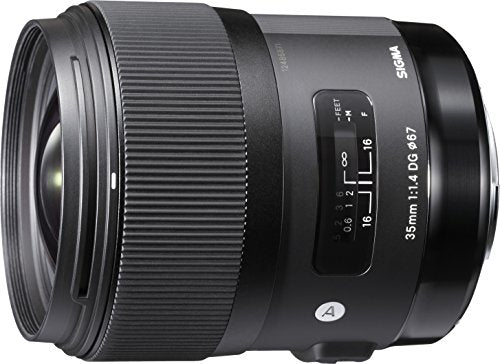 Sigma Wide Angle Prime Lens Art 35mm F1.4 DG HSM for Canon Made in Japan ‎340954_1