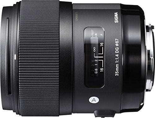 Sigma Wide Angle Prime Lens Art 35mm F1.4 DG HSM for Canon Made in Japan ‎340954_2
