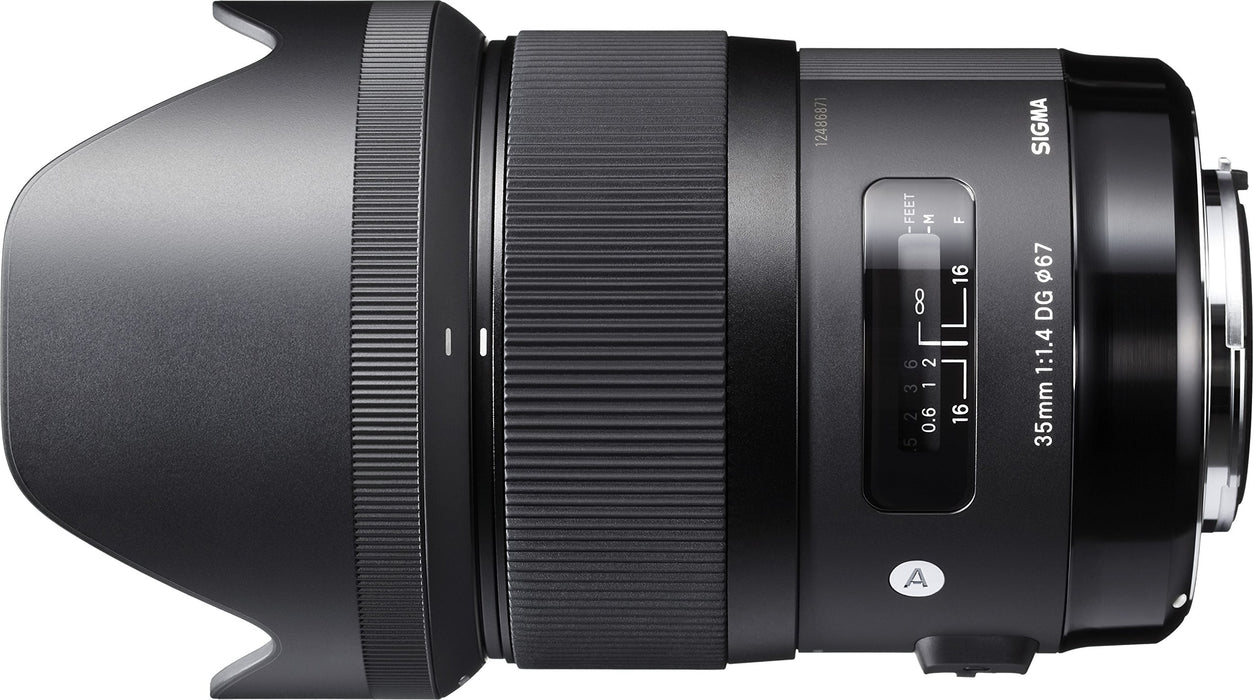 Sigma Wide Angle Prime Lens Art 35mm F1.4 DG HSM for Nikon Made in Japan ‎340955_3
