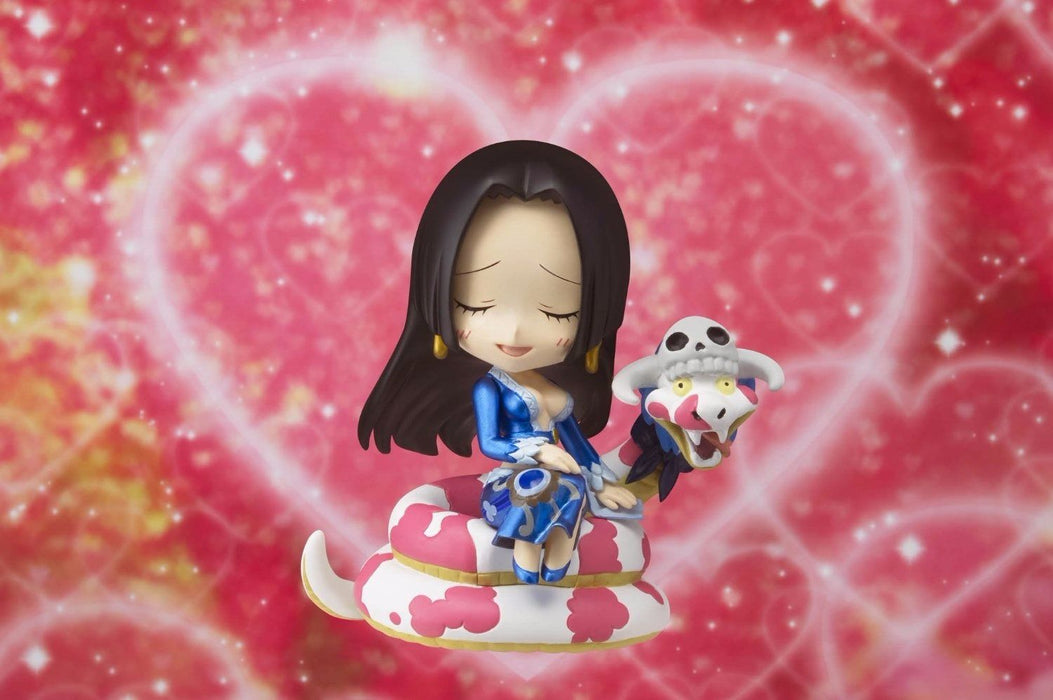 chibi-arts One Piece BOA HANCOCK With SALOME Action Figure BANDAI from Japan_6