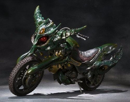 S.I.C. Masked Kamen Rider Agito GILLS RAIDER & DARK HOPPER Action FIgure BANDAI_1
