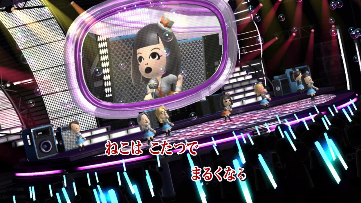 Nintendo Wii U Microphone set with Karaoke U trial disc WUP-R-WAHJ Black NEW_3