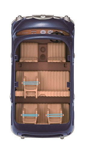 Sylvanian Families miniature Doll Drive Family Wagon Car / Calico Critters Toy_4