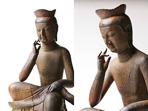 Isumu TanaCOCORO (Palm) Maitreya Buddha Figure 160Hx78Wx100Dmm 405g Polystone_2