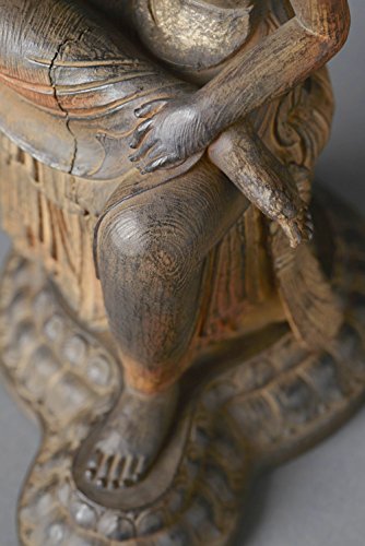 Isumu TanaCOCORO (Palm) Maitreya Buddha Figure 160Hx78Wx100Dmm 405g Polystone_4