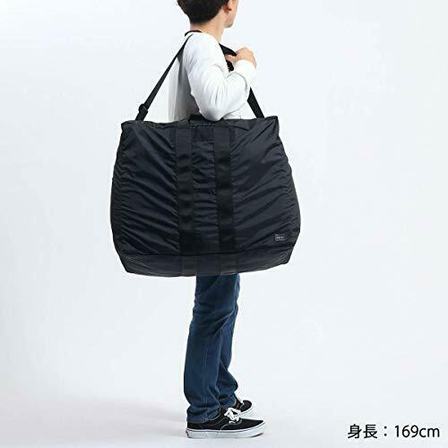 YOSHIDA PORTER FLEX 2WAY DUFFLE BAG(L) 856-07419 Black 76L NEW from Japan_3