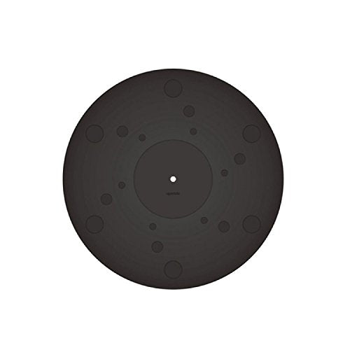 Oyaide BR-12 Turntable Mat Rubber Turntable sheet Black NEW from Japan_2
