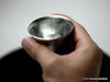 Nousaku Guinomi Sake cup Japan made Tin cup (Kiki) 50126 NEW_3