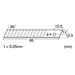 NT CUTTER ‎BH-12 Replacement Blade (0.5mm) 50-Blade Silver Metal NEW from Japan_3