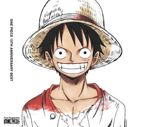 ONE PIECE 15th Anniversary BEST ALBUM Limited Edition CD AVCA-62205 Anime Song_1