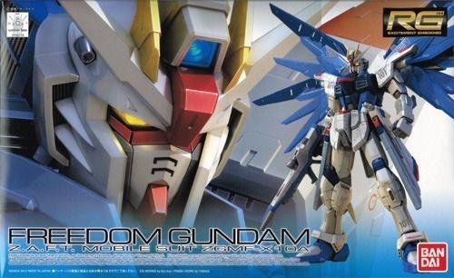 BANDAI RG 1/144 ZGMF-X10A FREEDOM GUNDAM EXTRA FINISH Model Kit Gundam SEED NEW_1