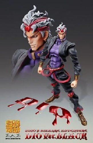 Super Action Statue 50 DIO Ver.Black Hirohiko Araki Specify Color Ver. Figure_3