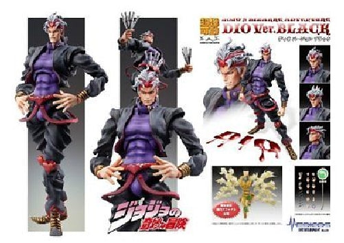 Super Action Statue 50 DIO Ver.Black Hirohiko Araki Specify Color Ver. Figure_5