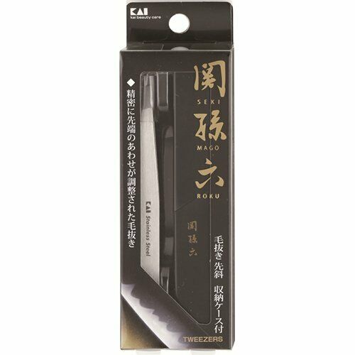 KAI Seki Magoroku High Quality Hair Tweezers Make up Tool  NEW from Japan_1