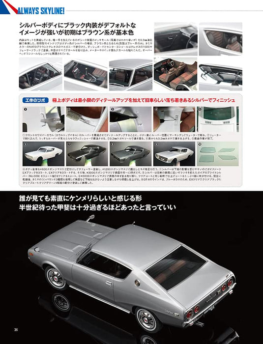 Model Cars February 2023 No.321 (Hobby Magazine) Always skyline! Model cars NEW_6