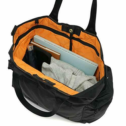 Yoshida PORTER FORCE 2WAY TOTE BAG 855-07500 Black NEW from Japan_3
