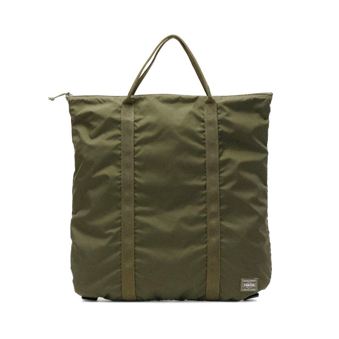 Yoshida Bag PORTER FLEX 2WAY TOTE BAG Olivedrab 856-07502 Made in JAPAN Nylon_1