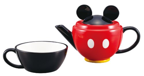 Disney Mickey Mouse teapot set (pot and mug) NEW from Japan_2