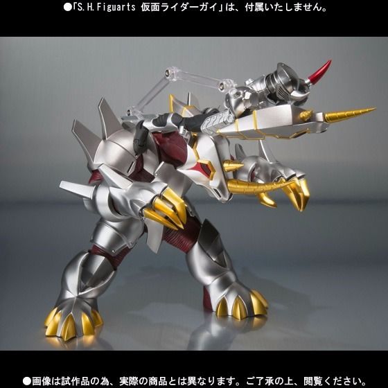 S.H.Figuarts Masked Kamen Rider Ryuki GENOCIDER Action Figure BANDAI from Japan_10