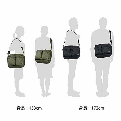 Yoshida Bag PORTER PORTER FORCE SHOULDER BAG 855-07415 Olive Drab NEW from Japan_7