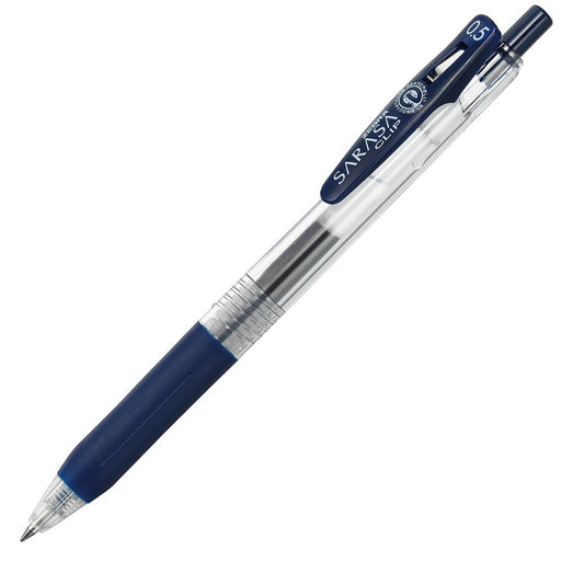 Zebra Gel Ballpoint Pen Sarasa Clip 0.5 Blue Black 10 Pieces B-JJ15-FB 0.5mm NEW_1