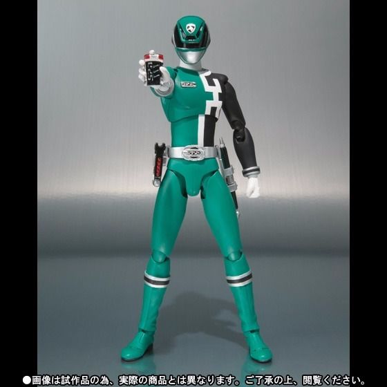 S.H.Figuarts Tokusou Sentai Dekaranger DEKA GREEN Action Figure BANDAI Japan_3