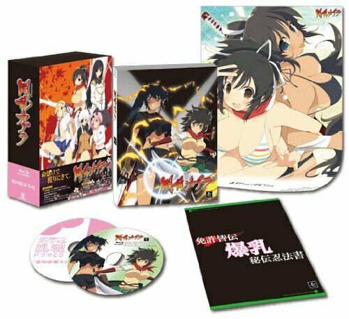 Senran Kagura Vol.1 Blu-ray Standard Edition NEW from Japan_1