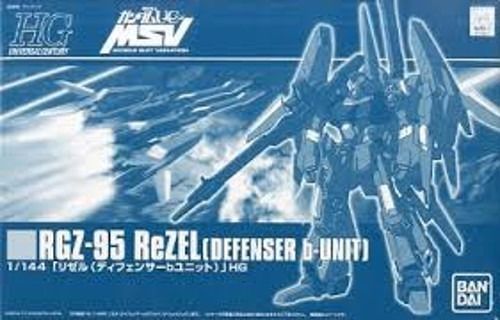 BANDAI HGUC 1/144 RGZ-95 ReZEL DEFENSER b-UNIT Plastic Model Kit Gundam UC Japan_1