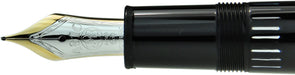 MONTBLANC Fountain Pen P146bk (F) Fine Point Meisterstik Le Grand Black Platinum_4