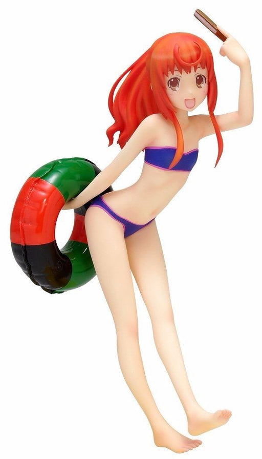 WAVE BEACH QUEENS Joshiraku Marii Buratei 1/10 Scale Figure NEW from Japan_1
