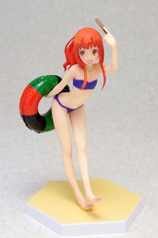 WAVE BEACH QUEENS Joshiraku Marii Buratei 1/10 Scale Figure NEW from Japan_2