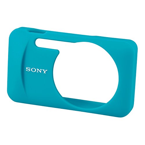 SONY Silicon Jacket Case LCJ-WB/L Blue for Cyber-shot NEW from Japan F/S_1
