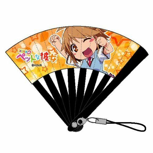 Sakura-so no Pet na Kanojo Mini Folding Fan Strap Misaki NEW_1