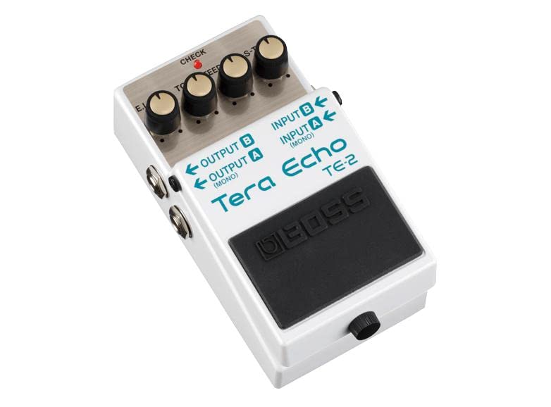 Boss TE-2 Tera Echo Reverb Electric Guitar Effects Pedal New sense effect_3