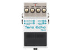 Boss TE-2 Tera Echo Reverb Electric Guitar Effects Pedal New sense effect_5