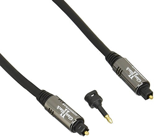 AUDIOTRAK glass fiber OPTICAL digital cable GlassBlack 2 plus 1.0 m NEW_1